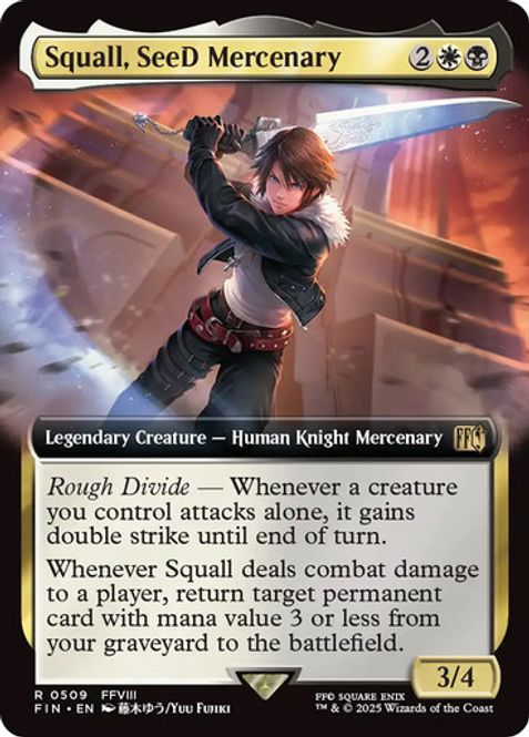 Hovedbilde Squall, SeeD Mercenary (#509) ...